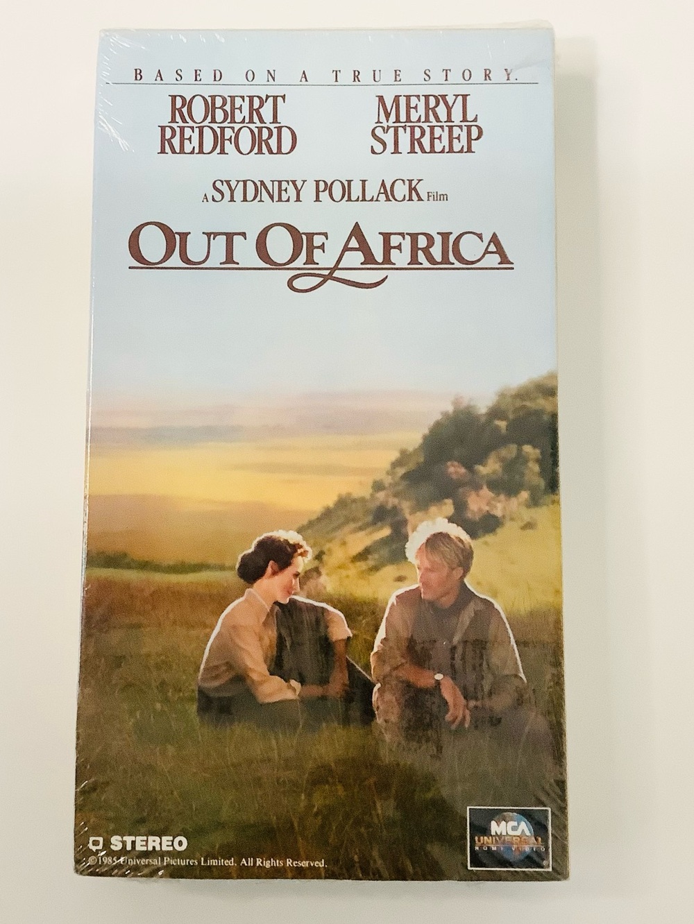 Universal 1985 Out of Africa VHS Tape Movie Original Sealed
